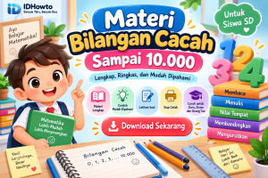 Materi bilangan cacah sampai 10.000 untuk siswa SD